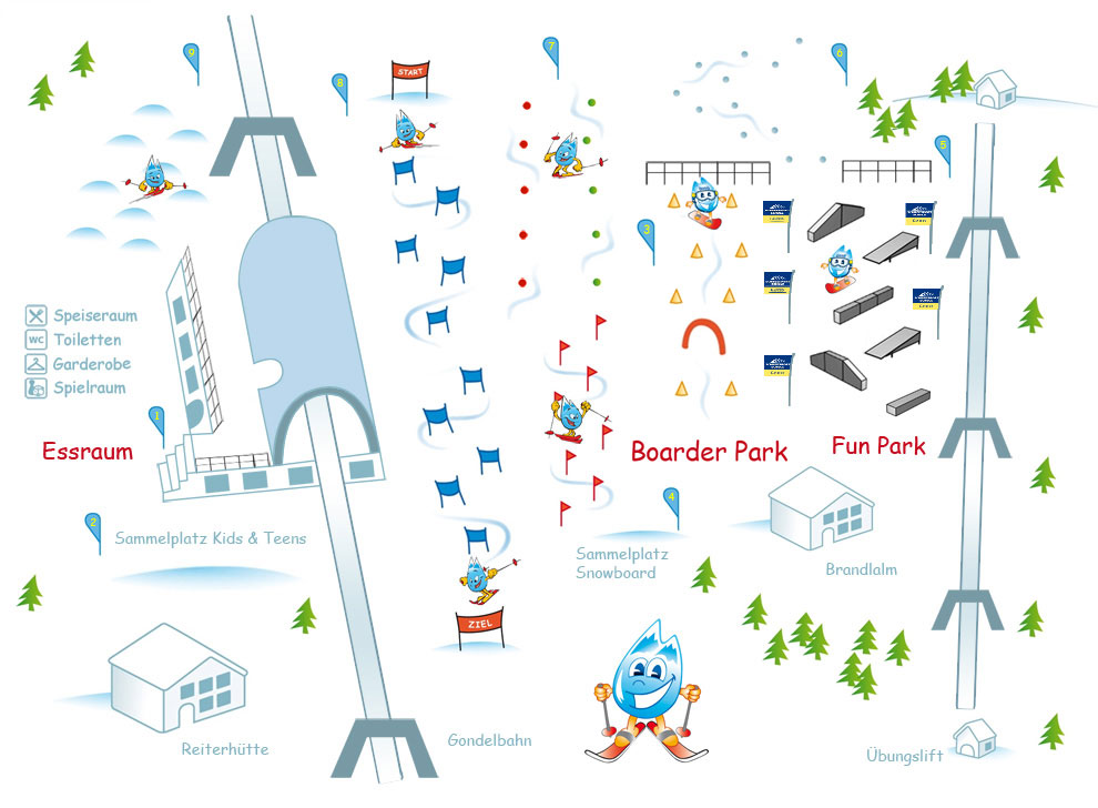 3. Boarder Park: optimales &Uuml;bungsgel&auml;nde f&uuml;r Beginner und Pros